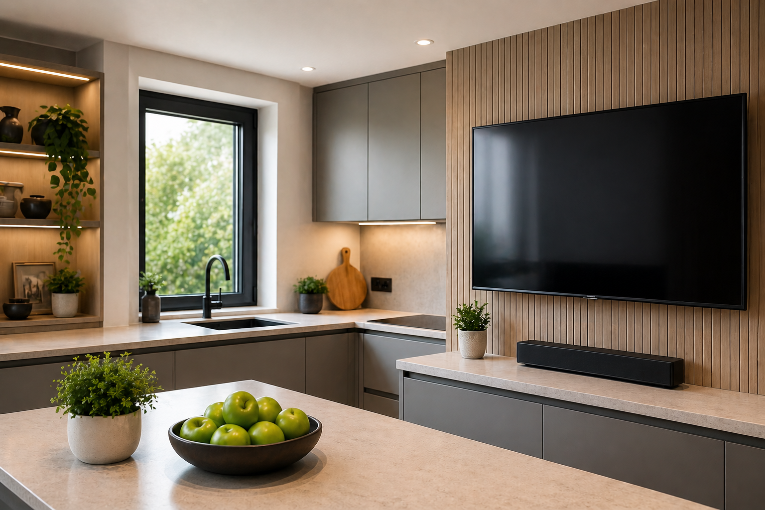 TV Wall Mounted Ideas for Kitchens: A Modern Upgrade for Your Home